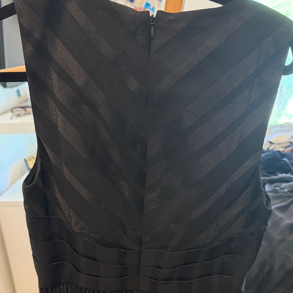 Zimmermann Black Pleated V-Neck Maxi Dress - Picture 7 of 7